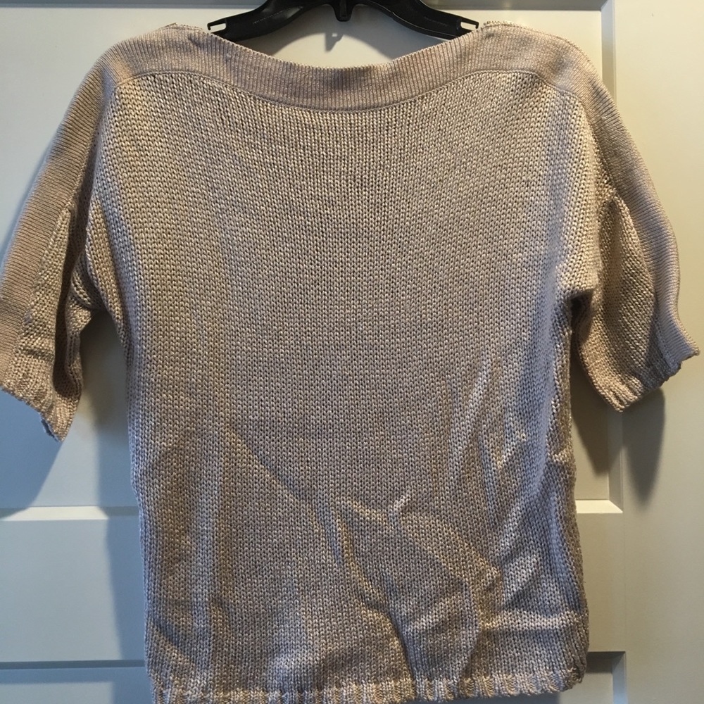 Blush Pink Gap Sweater w/ zippers
